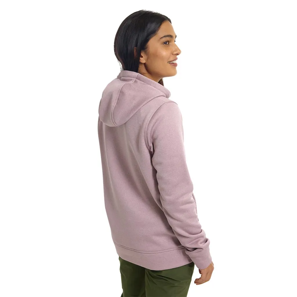 Burton Womens Oak Pullover Hoodie - Elderberry Heather