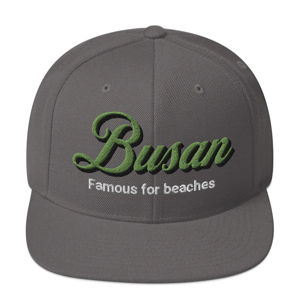 Busan Snapback Hat  - Korea  - StyleMZ