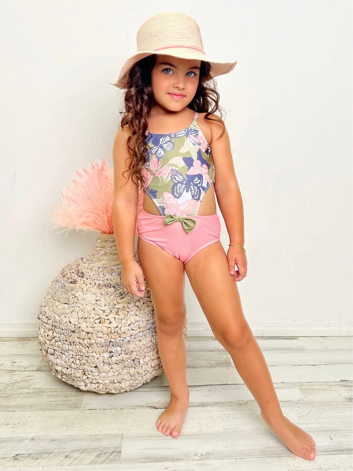 Butterfly Camo Cutie One Piece Swimsuit