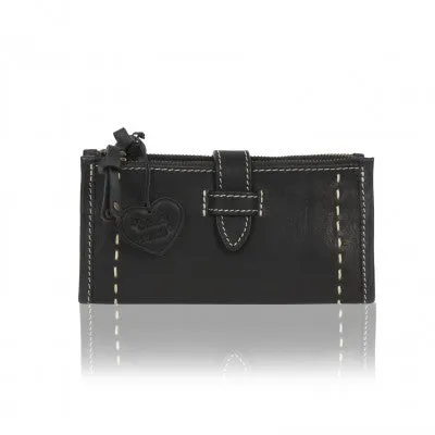 BUTTERFLY LEATHER PURSE