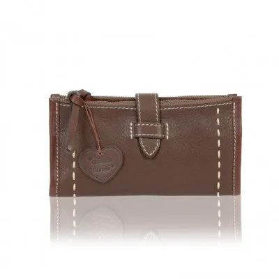 BUTTERFLY LEATHER PURSE
