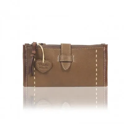 BUTTERFLY LEATHER PURSE
