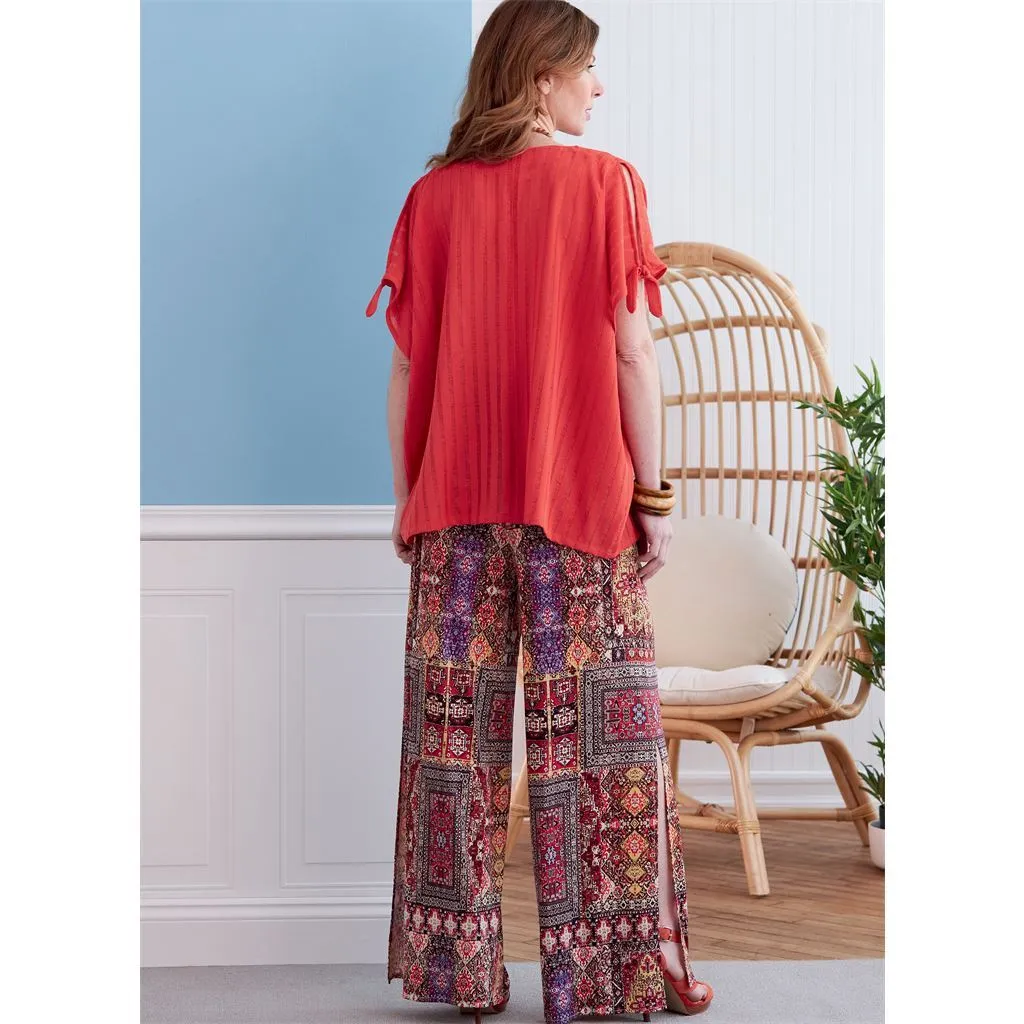 Butterick Pattern B6853 Misses' V-Neck Pullover Tunic & Dresses