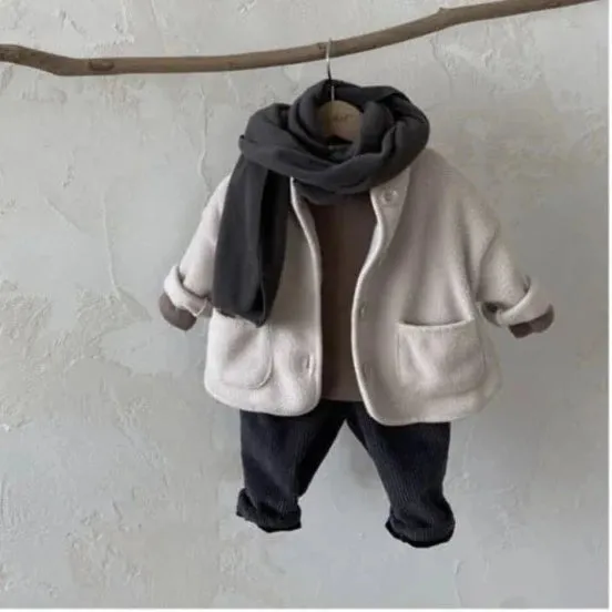 Button-Down Fleece Jacket