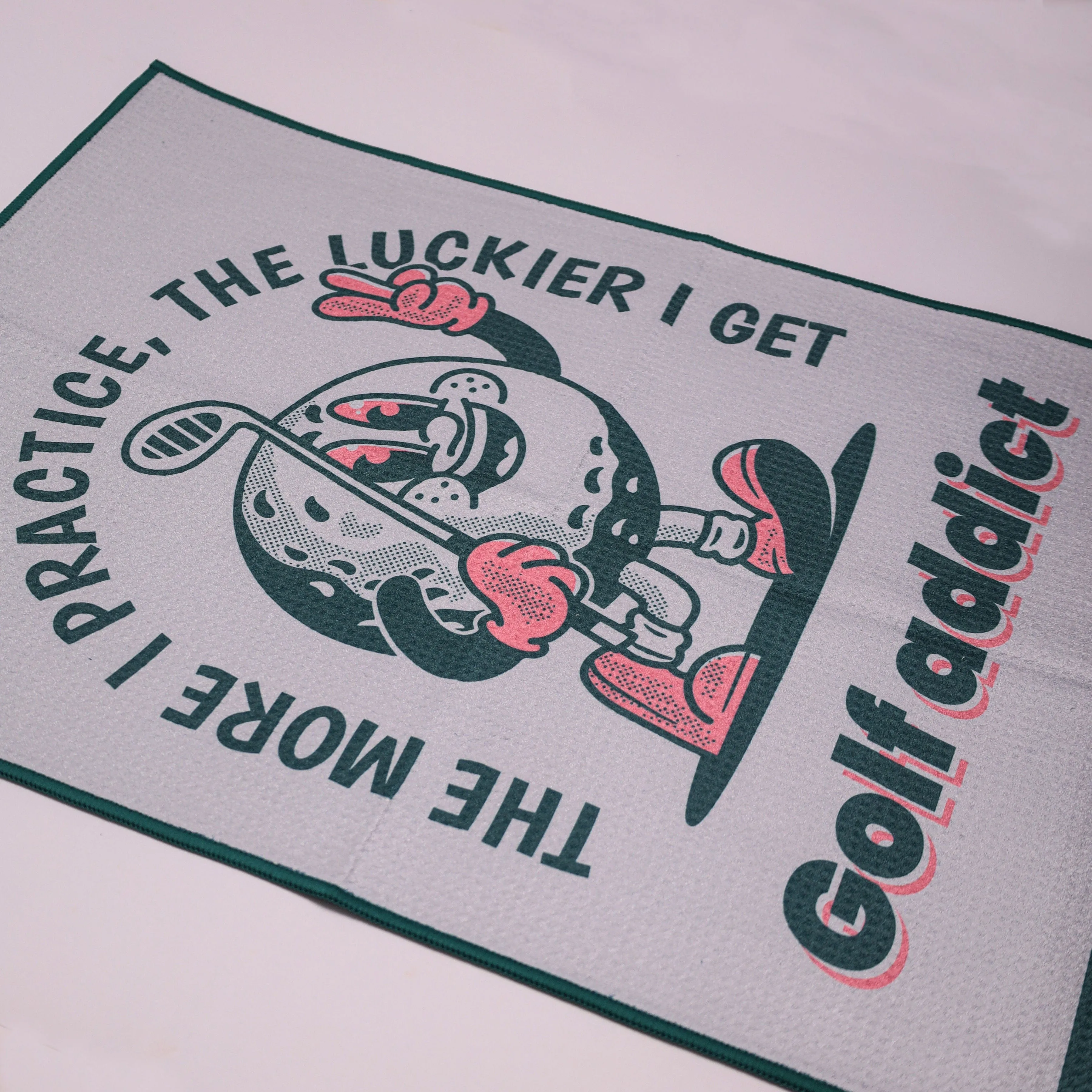 CA Waffle Golf Towels | Golf Addict