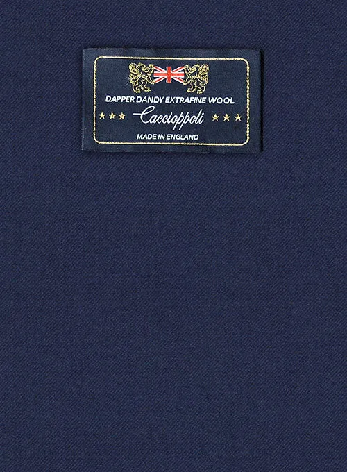 Caccioppoli Dapper Dandy Attoro Blue Wool Pants