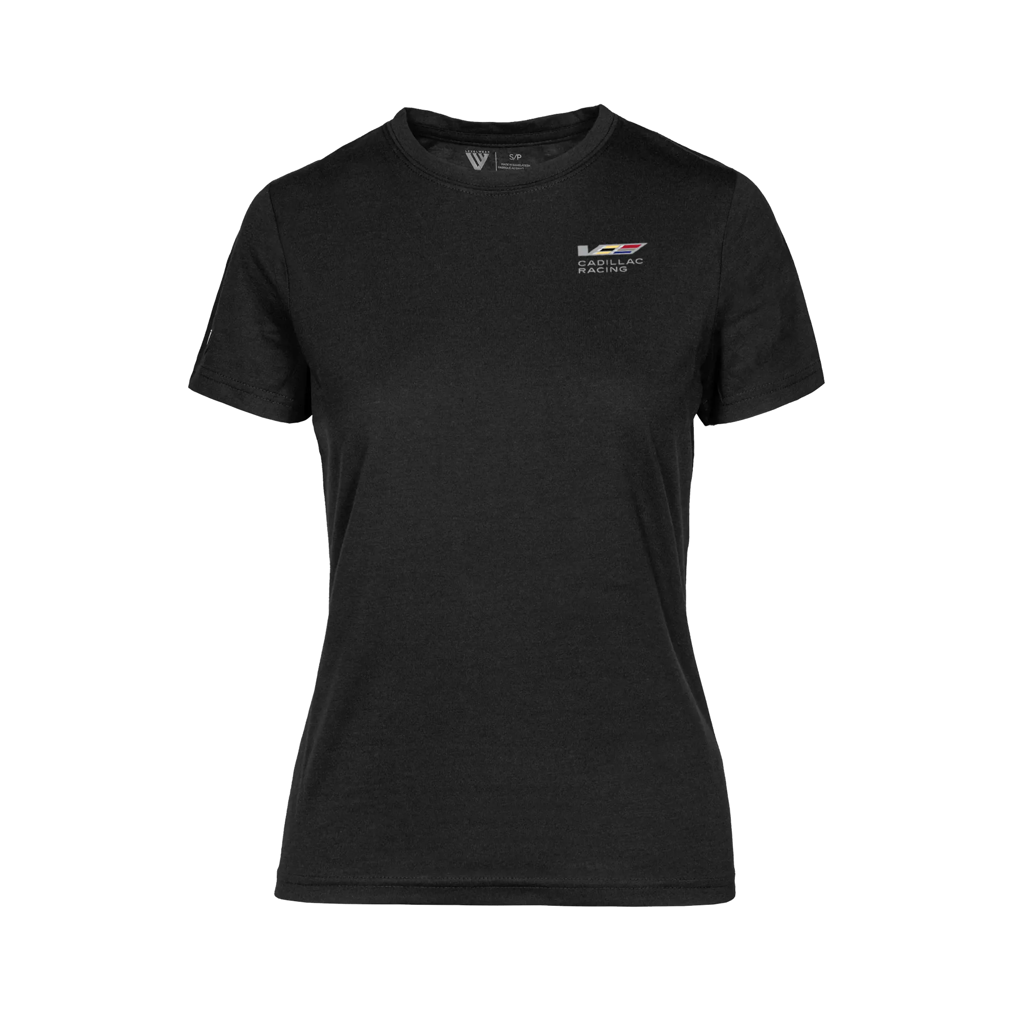 Cadillac Racing Women's Maddox Crew Neck Tee by Levelwear