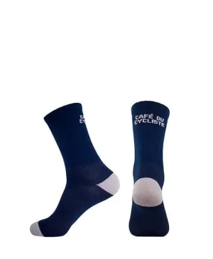 CAFE DU CYCLISTE Color Socks - Navy