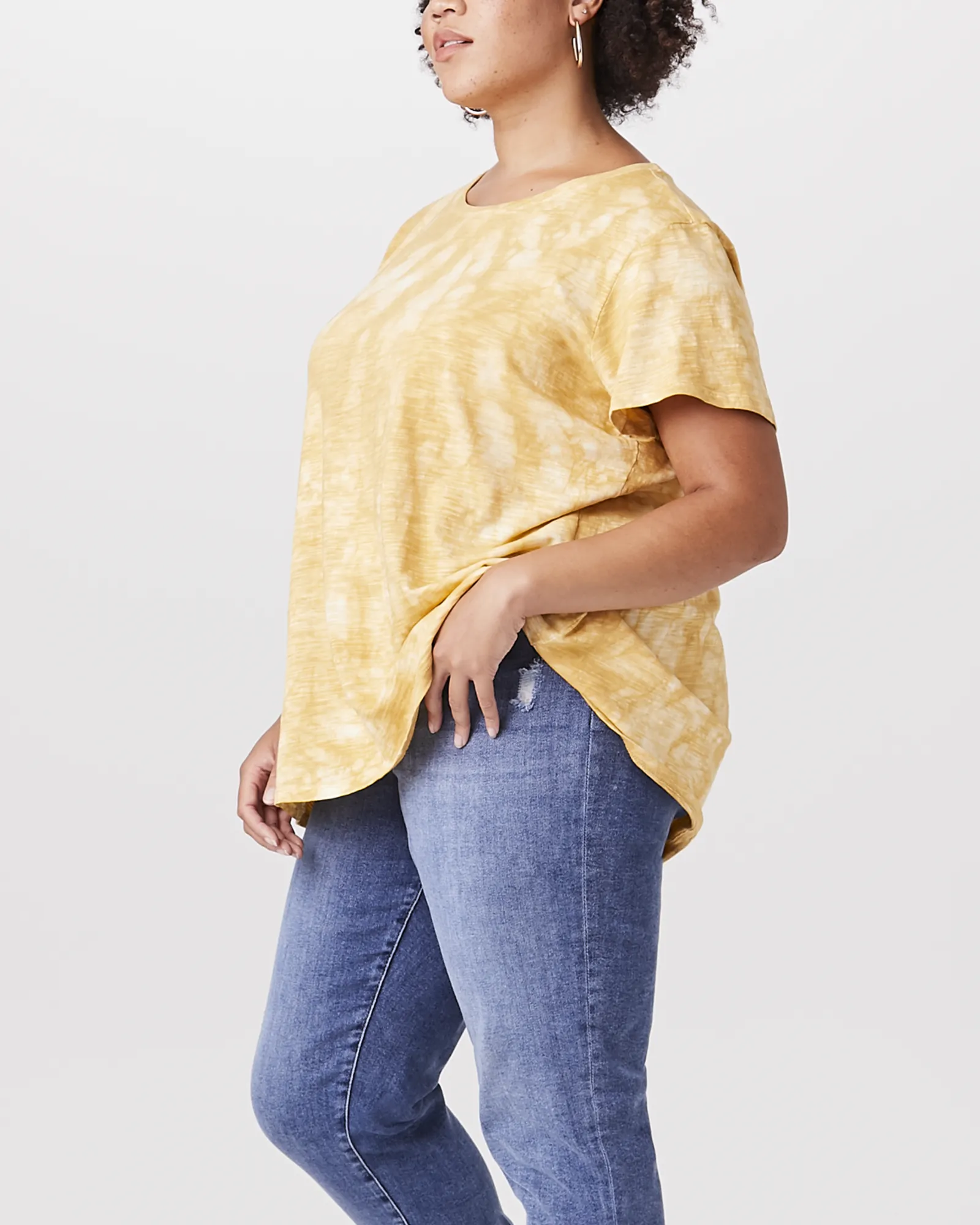 Cali Short-Sleeve Tee | Yellow