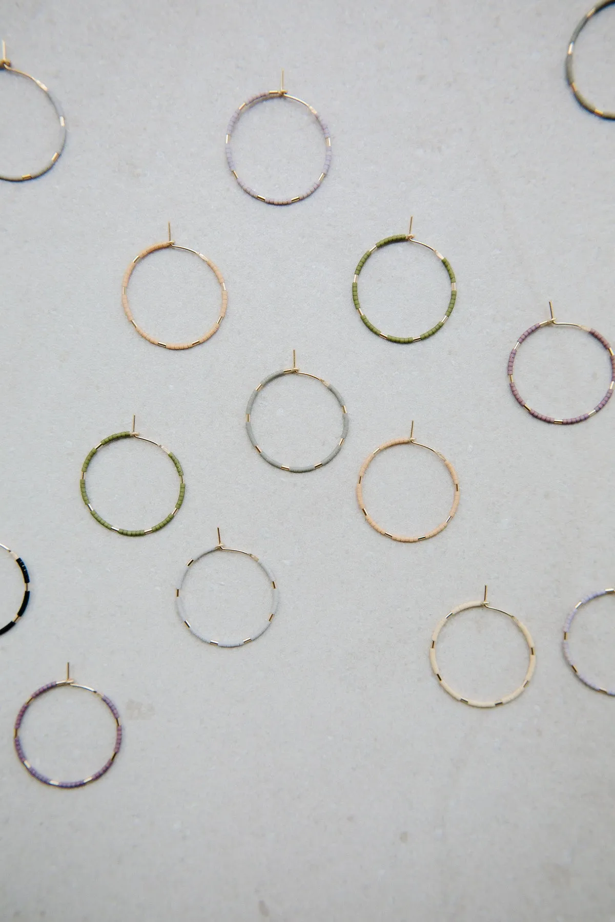 Callisto Earrings, Oyster