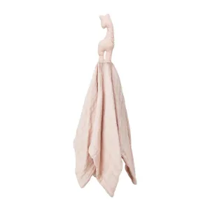 Cam Cam Copenhagen Cuddle Cloth Muslin Giraffe Blossom Pink