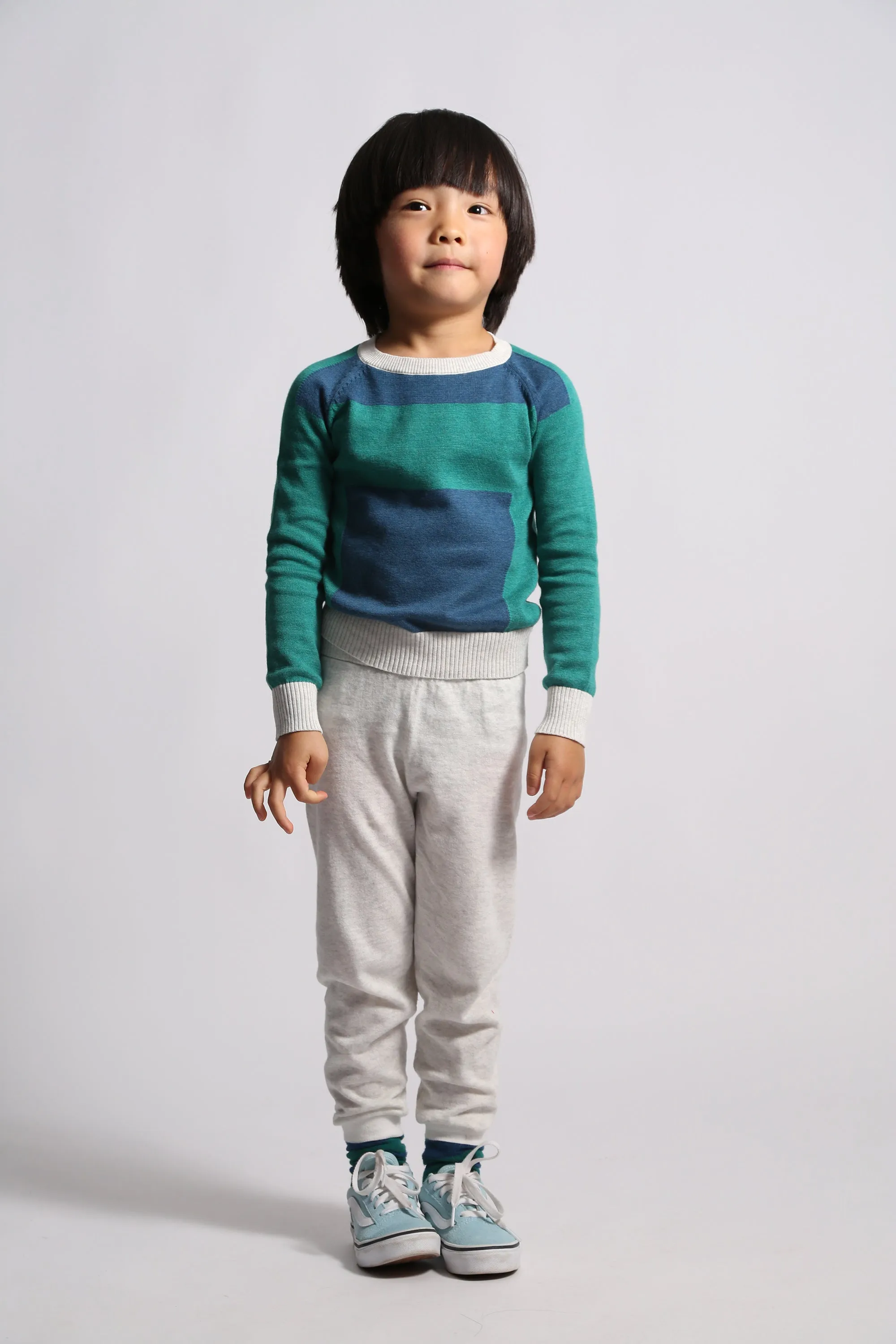 CAMILA PATCHWORK PULLOVER