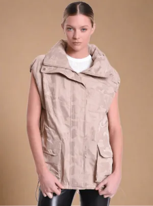 Camo Oversize Svetlana Vest