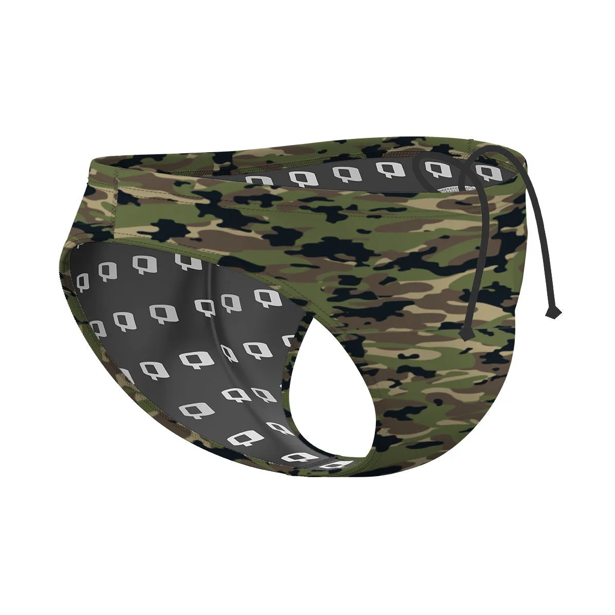 Camo - Waterpolo Brief Swimsuit