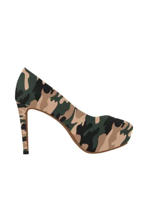 Camouflage Women's High Heels