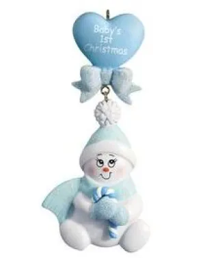 Candy Cane Baby Blue