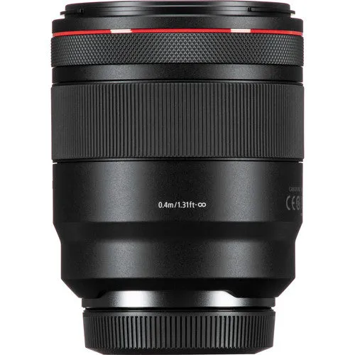 Canon RF 50mm USM Lens (Intl Model) with Monopod, Tripod, 32GB Memory Bundle