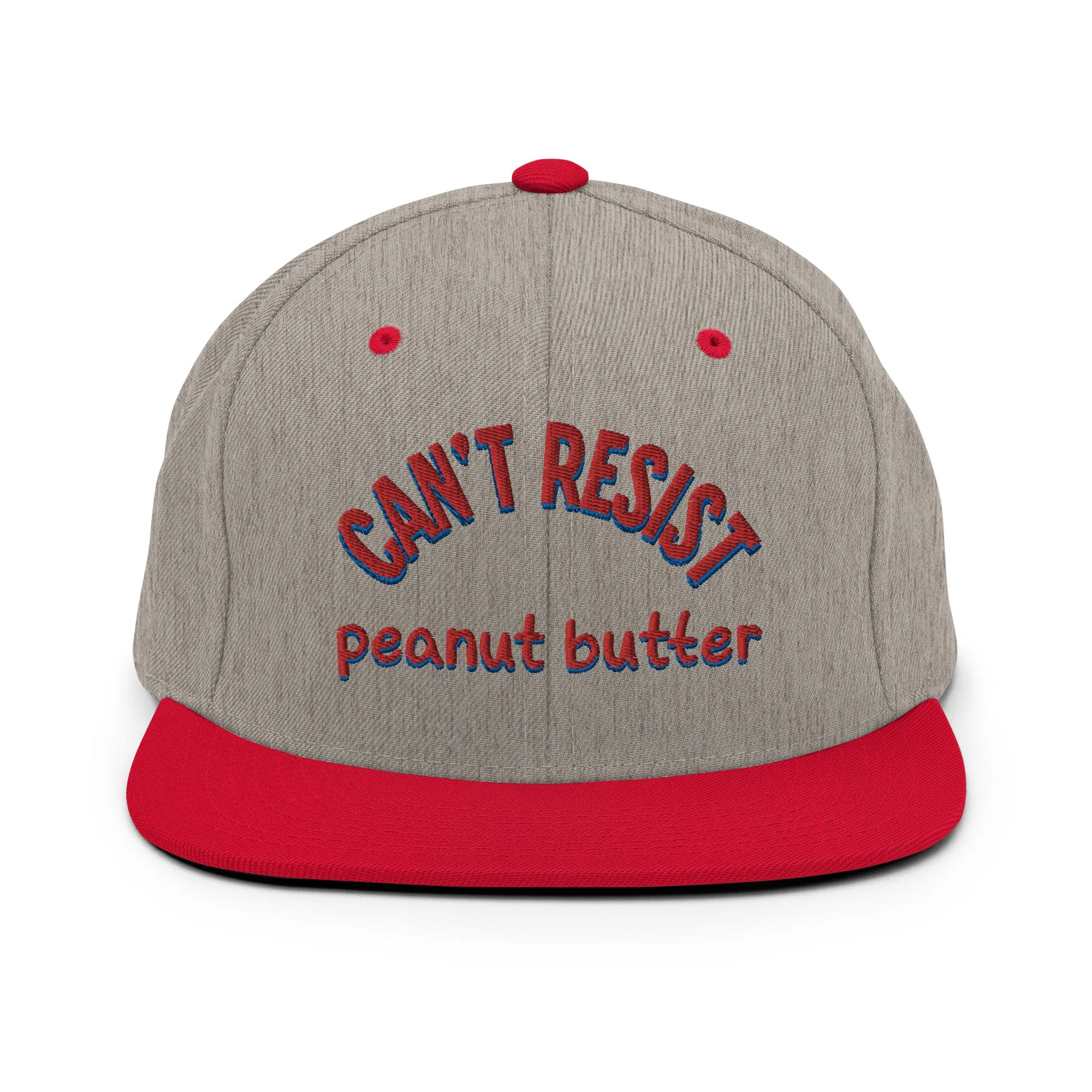 Can't resist peanut butter Snapback Hat  - Korea  - StyleMZ