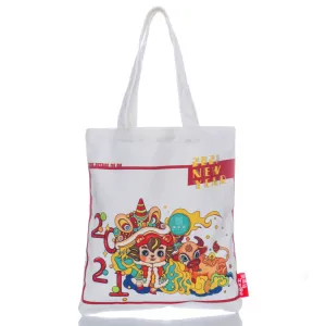 Canvas cotton bag custom printed logo