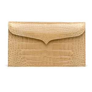 Capri Clutch in Creme