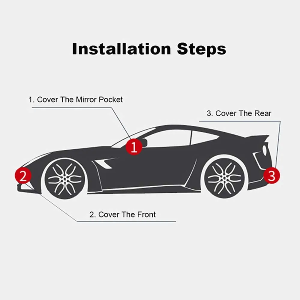 Car Cover Waterproof UV Proof Size XL