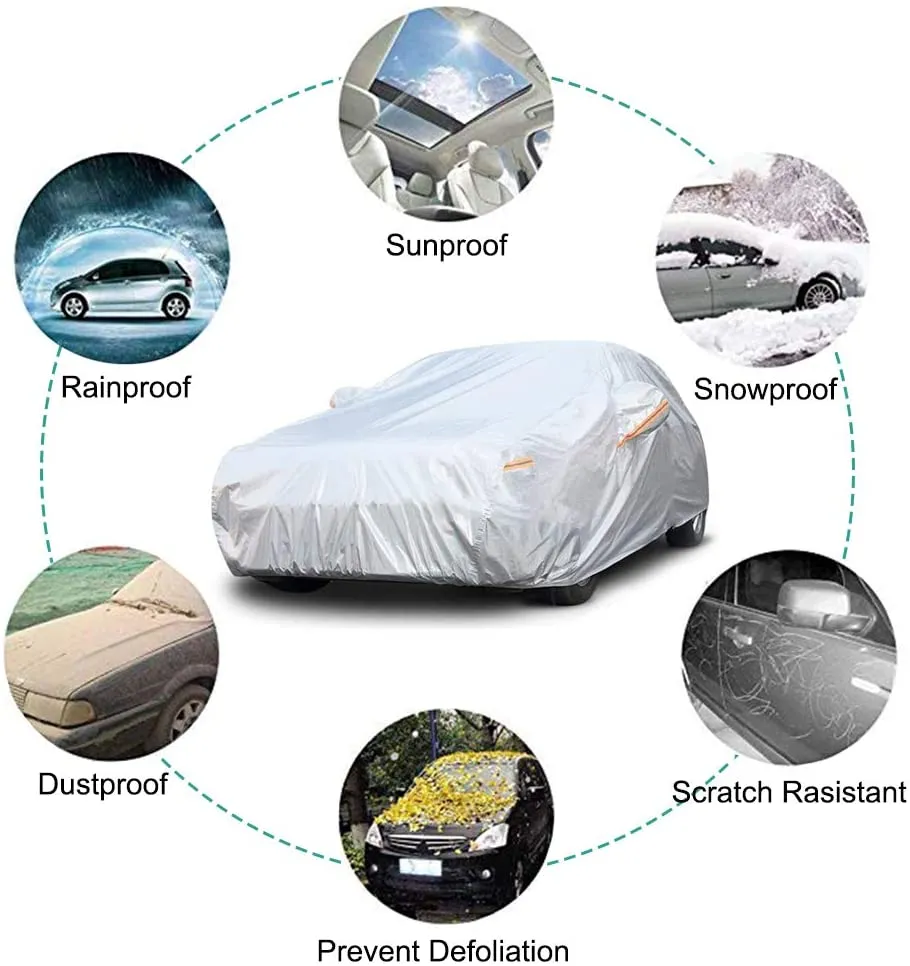 Car Cover Waterproof UV Proof Size XL