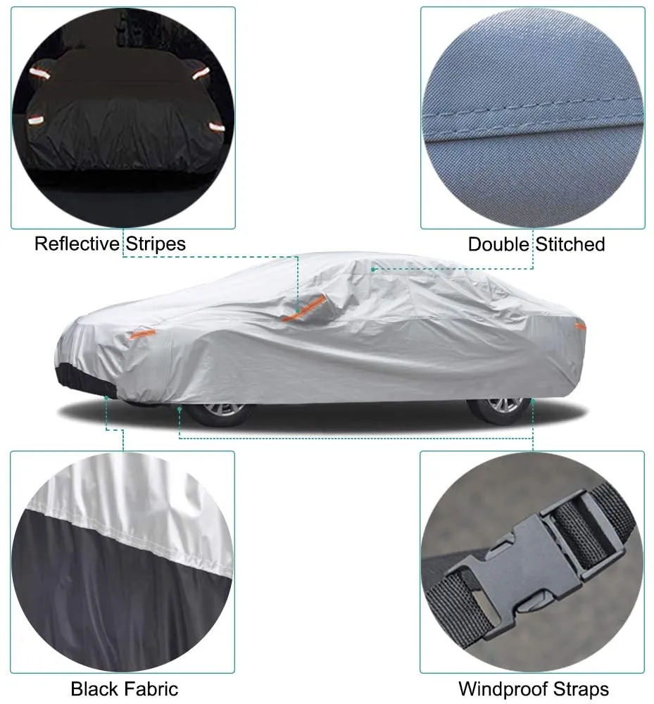 Car Cover Waterproof UV Proof Size XL
