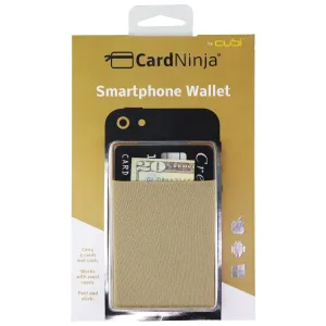CardNinja Adhesive Card Holder for Smartphones and More - Gold