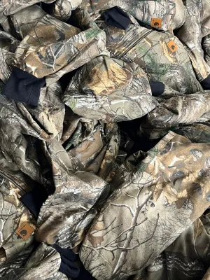 Carhartt Rework Style Realtree Camo Hoodies