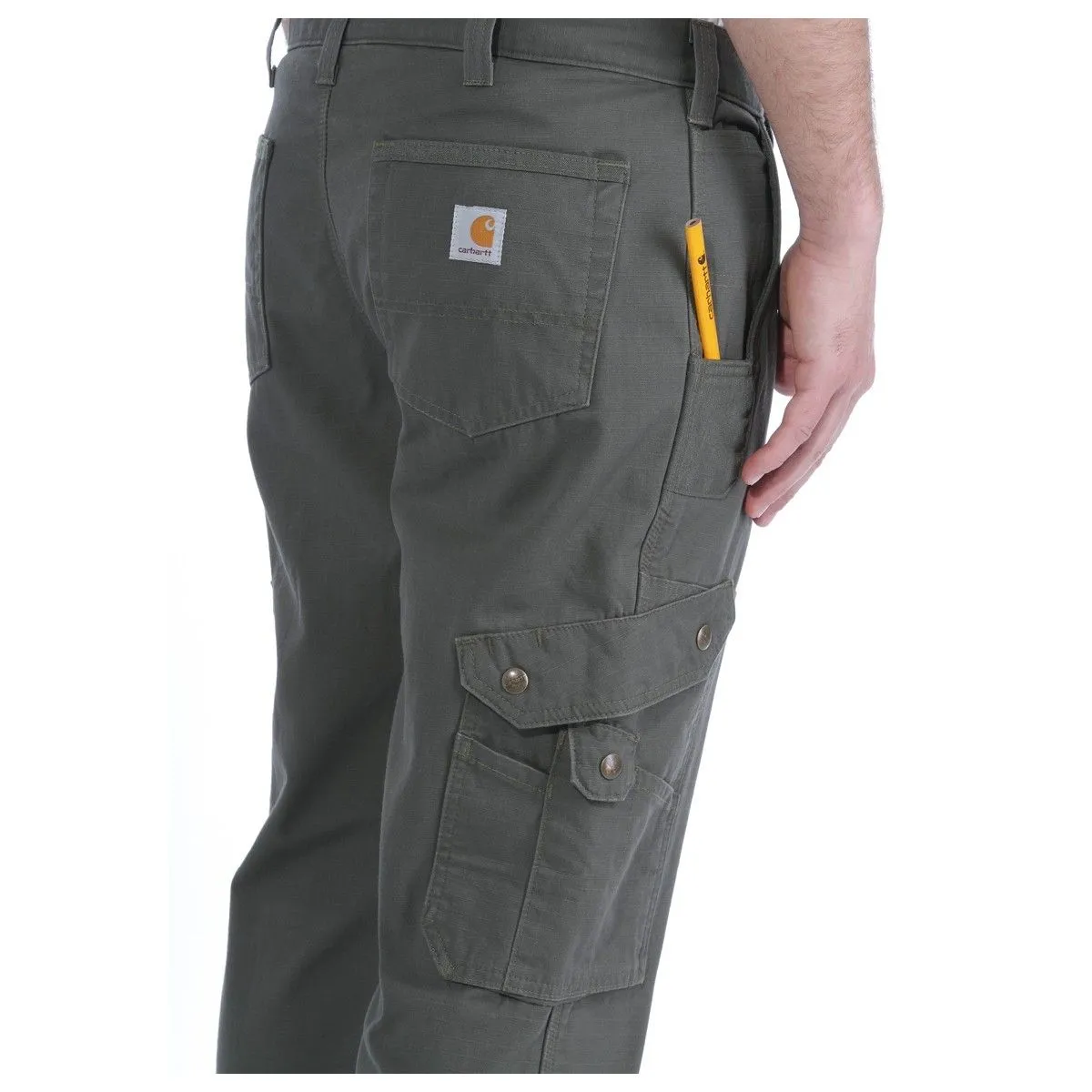 Carhartt&#x20;102287&#x20;Sale&#x3A;&#x20;Ripstop&#x20;Cargo&#x20;Work&#x20;Pant&#x20;Flannel&#x20;Lined&#x20;-&#x20;Moss