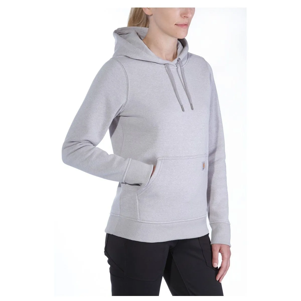 Carhartt&#x20;102790&#x20;Women&#x27;s&#x20;Clarksburg&#x20;Pullover&#x20;Sweatshirt&#x20;-&#x20;Asphalt&#x20;Heather