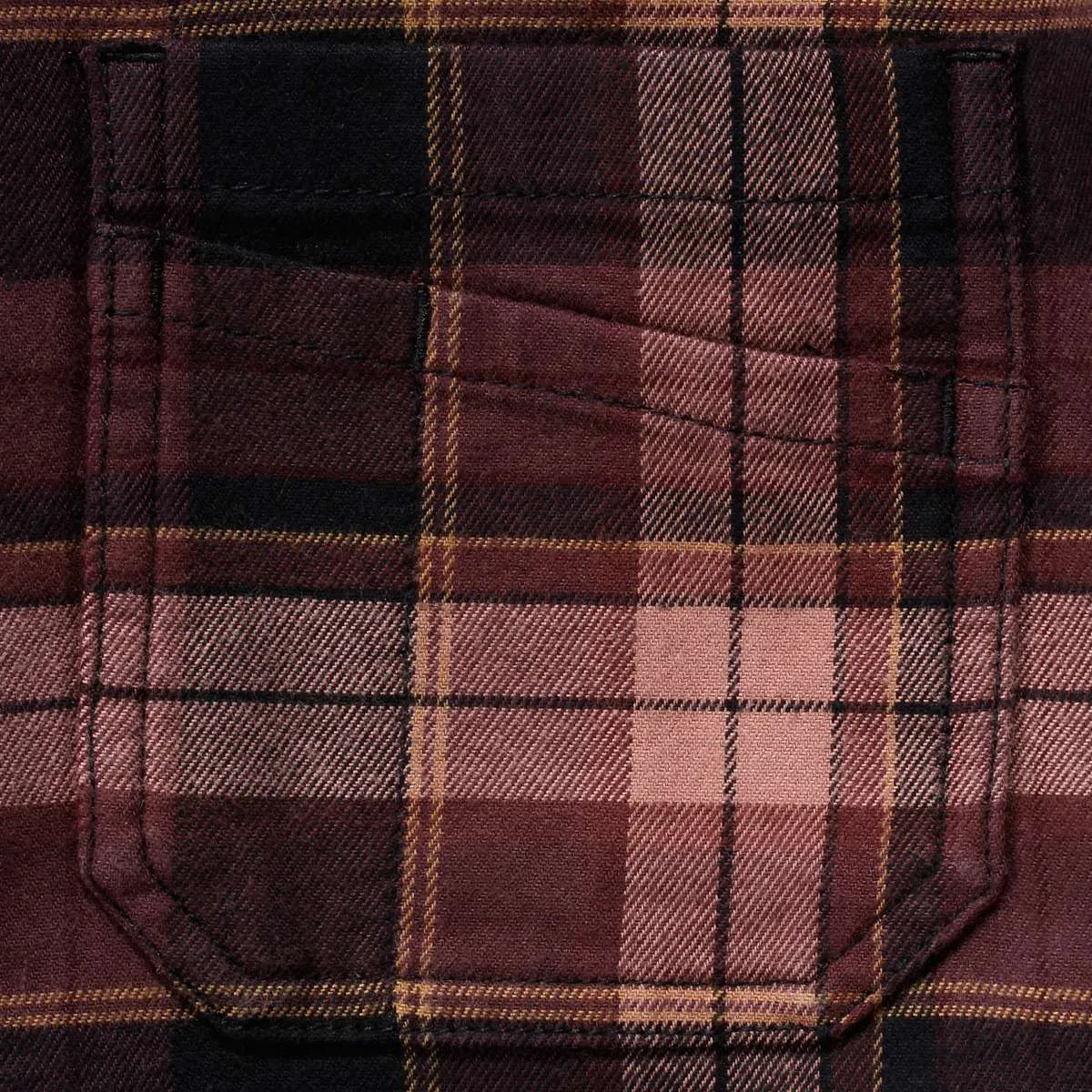 Carhartt&#x20;103226&#x20;Women&#x27;s&#x20;Hamilton&#x20;Flannel&#x20;Shirt&#x20;-&#x20;Port