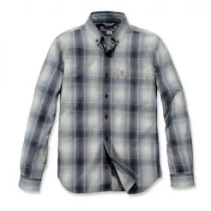 Carhartt&#x20;104331&#x20;Essential&#x20;Plaid&#x20;Shirt&#x20;-&#x20;Bluestone