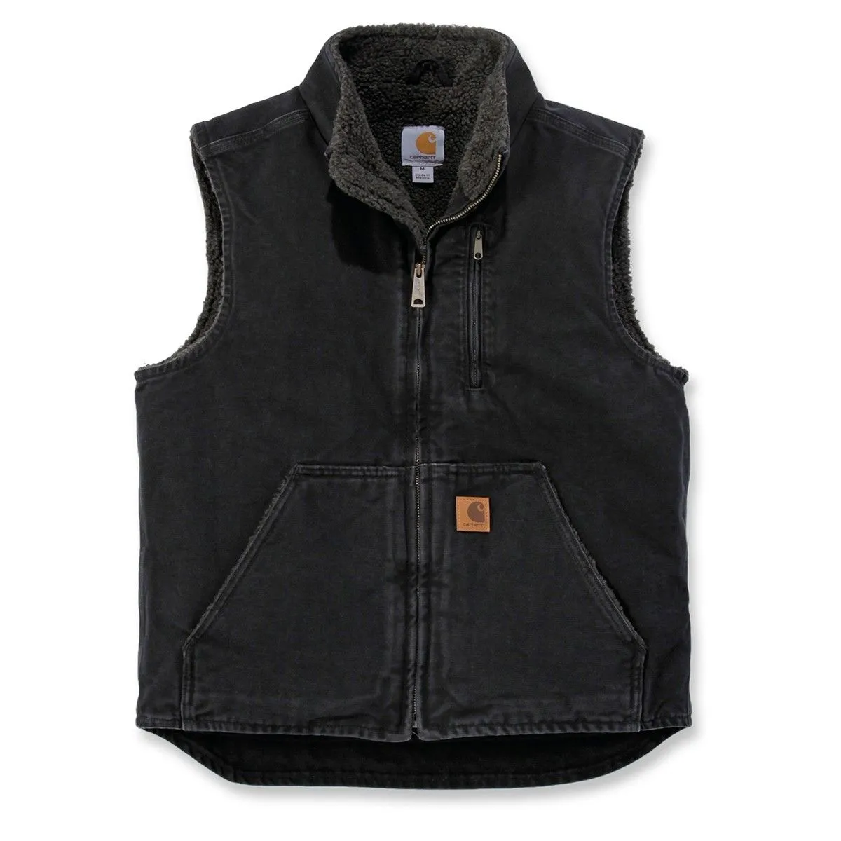 Carhartt&#x20;V33&#x20;Mock&#x20;Neck&#x20;Vest&#x20;-&#x20;Black