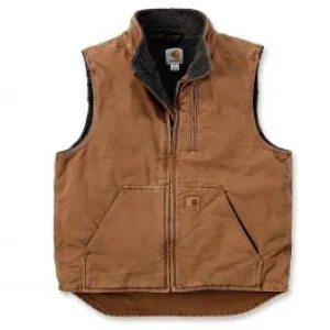 Carhartt&#x20;V33&#x20;Mock&#x20;Neck&#x20;Vest&#x20;-&#x20;C.&#x20;Brown