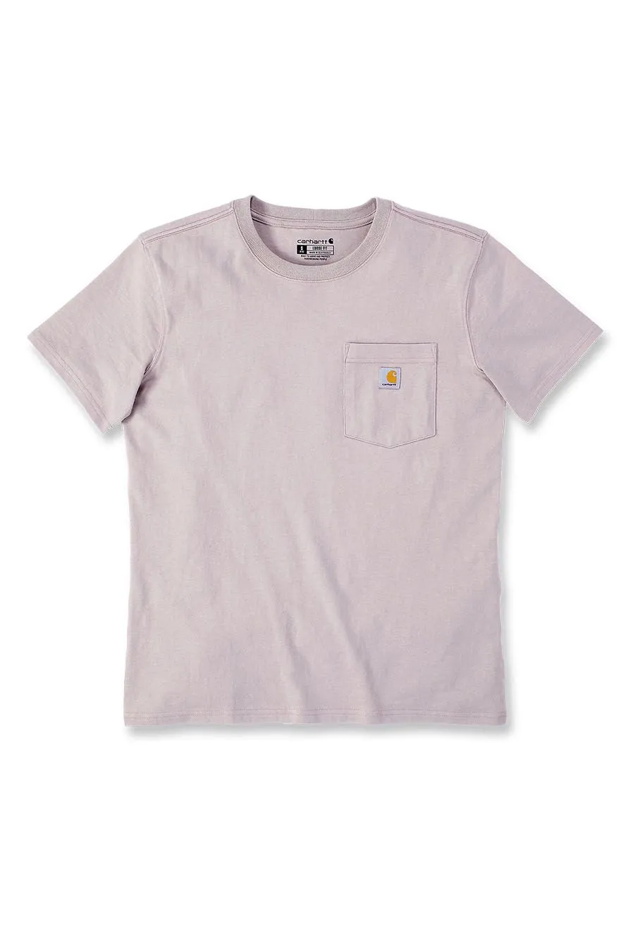 Carhartt&#x20;Work&#x20;T-shirt&#x20;Pocket&#x20;Women&#x20;103067&#x20;-&#x20;Mink