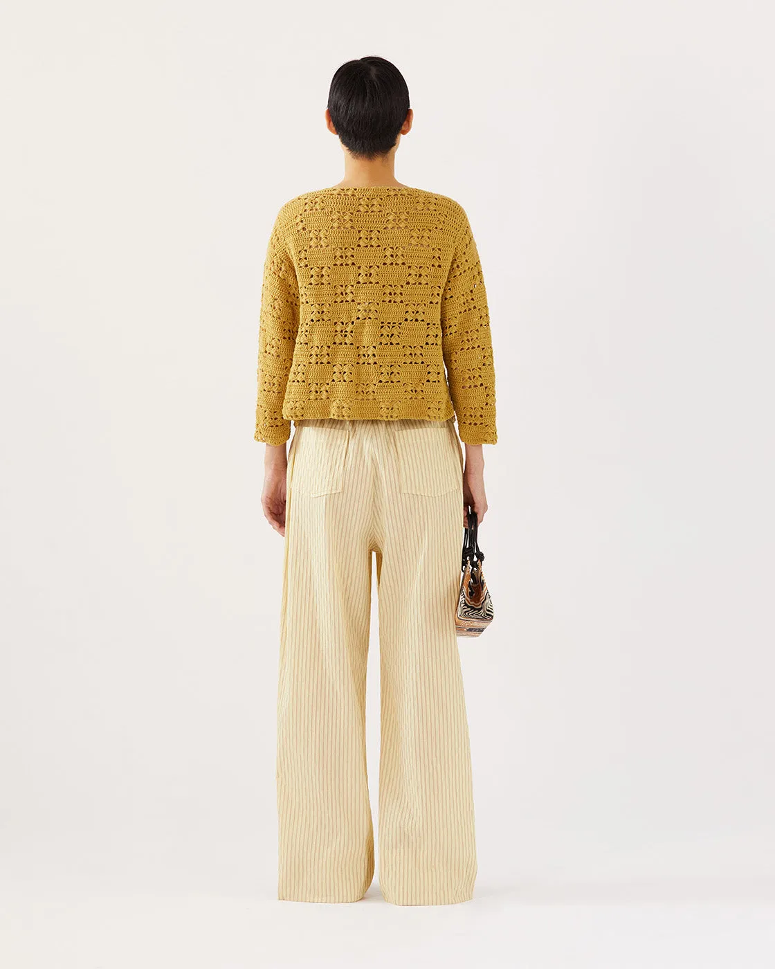 Caro Cardigan Organic Cotton Oriente