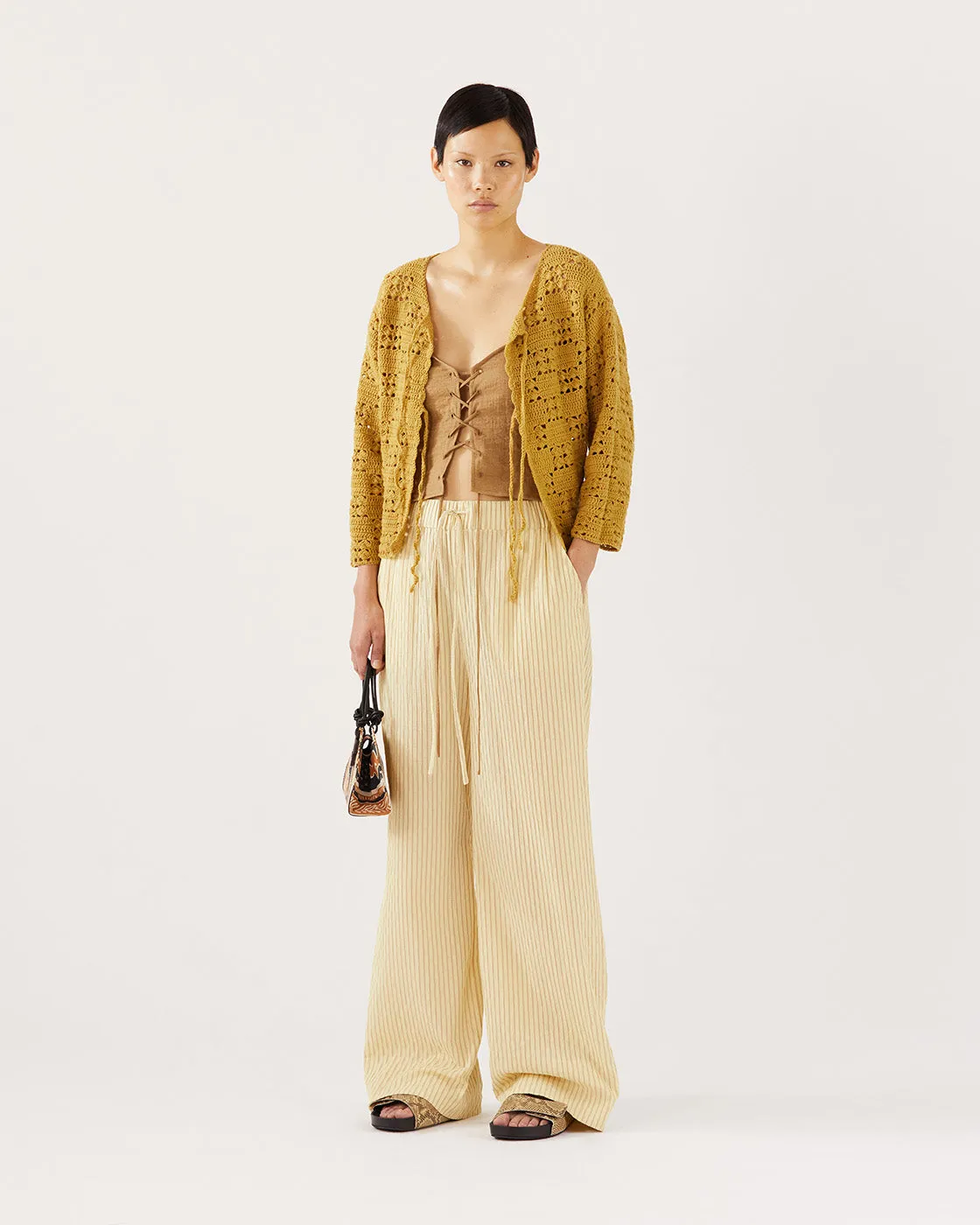 Caro Cardigan Organic Cotton Oriente