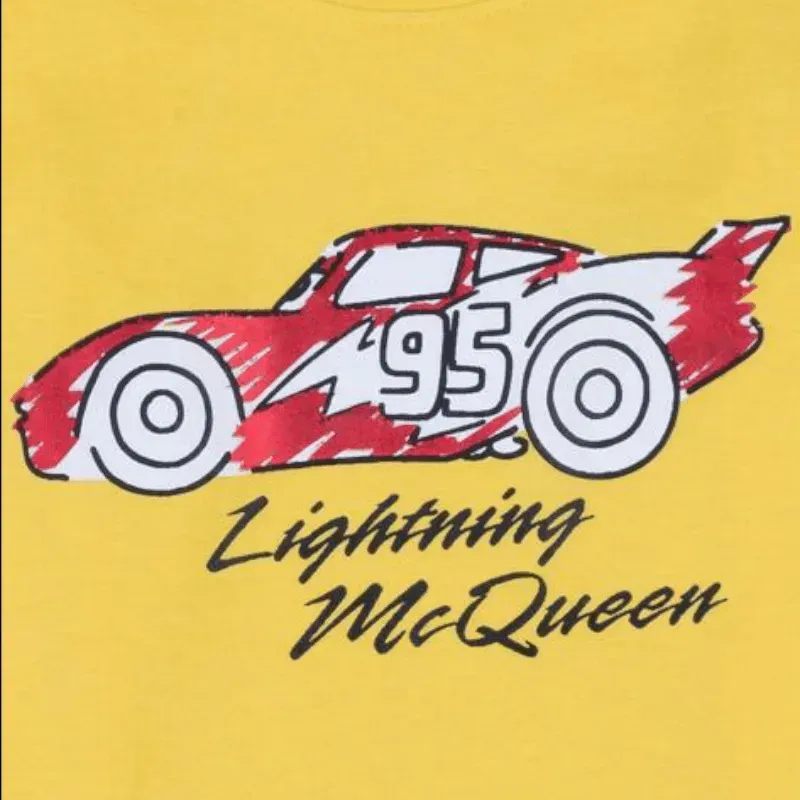Cars Graphic Print Crew-Neck T-shirt