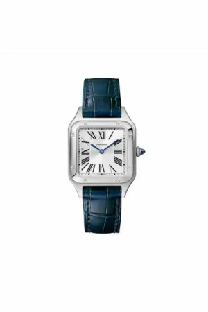 cartier santos-dumont 38mm x 27.5mm stainless steel men's watch