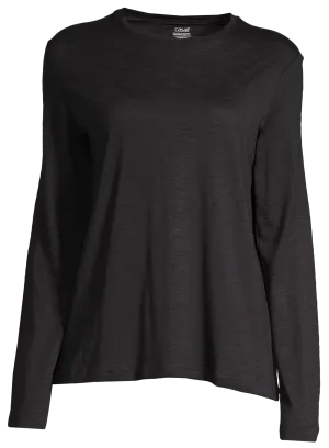 Casall Women&#x27;s Soft Texture Long Sleeve Black | Buy Casall Women&#x27;s Soft Texture Long Sleeve Black here | Outnorth
