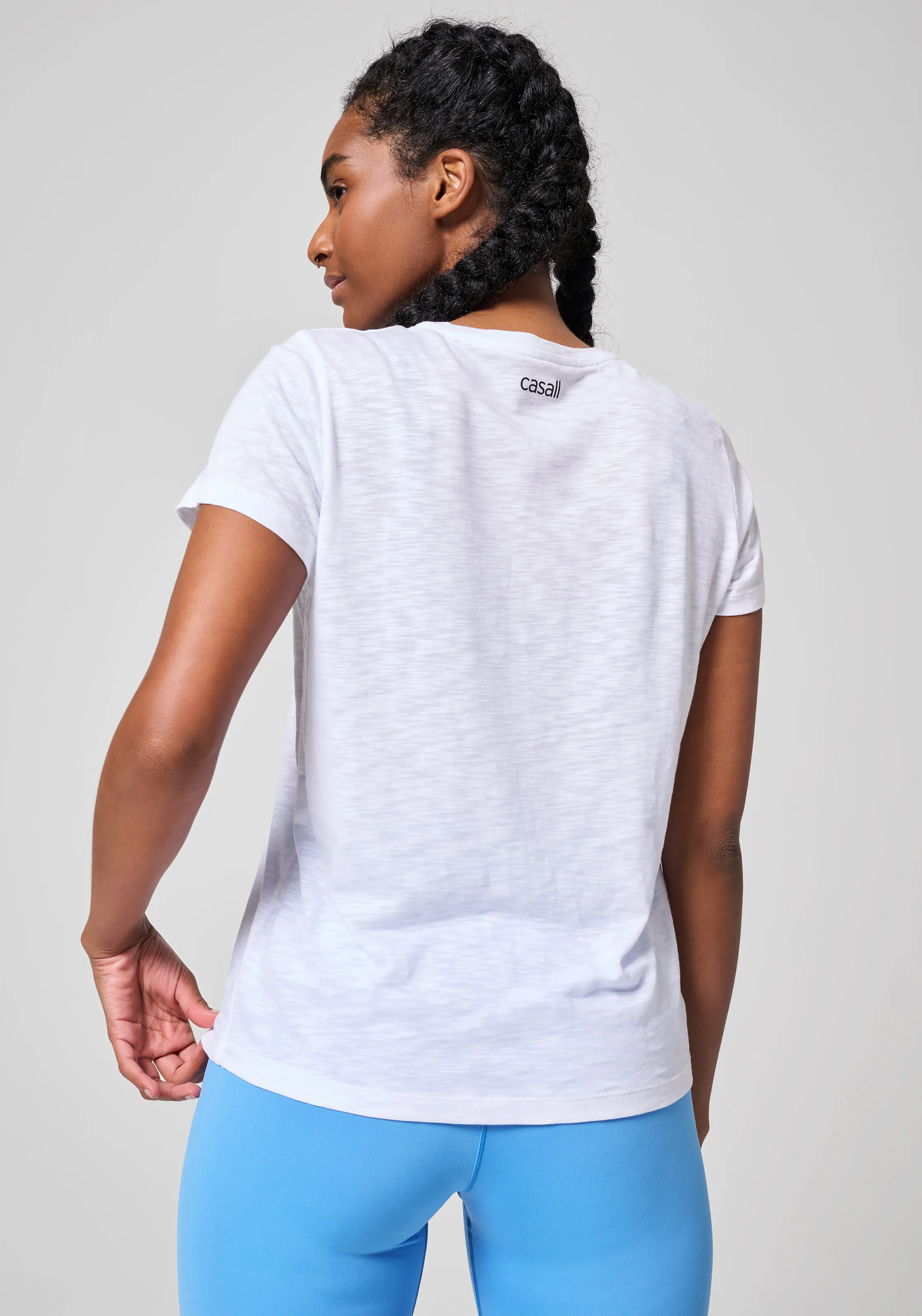 Casall Women&#x27;s Soft Texture Tee White | Buy Casall Women&#x27;s Soft Texture Tee White here | Outnorth