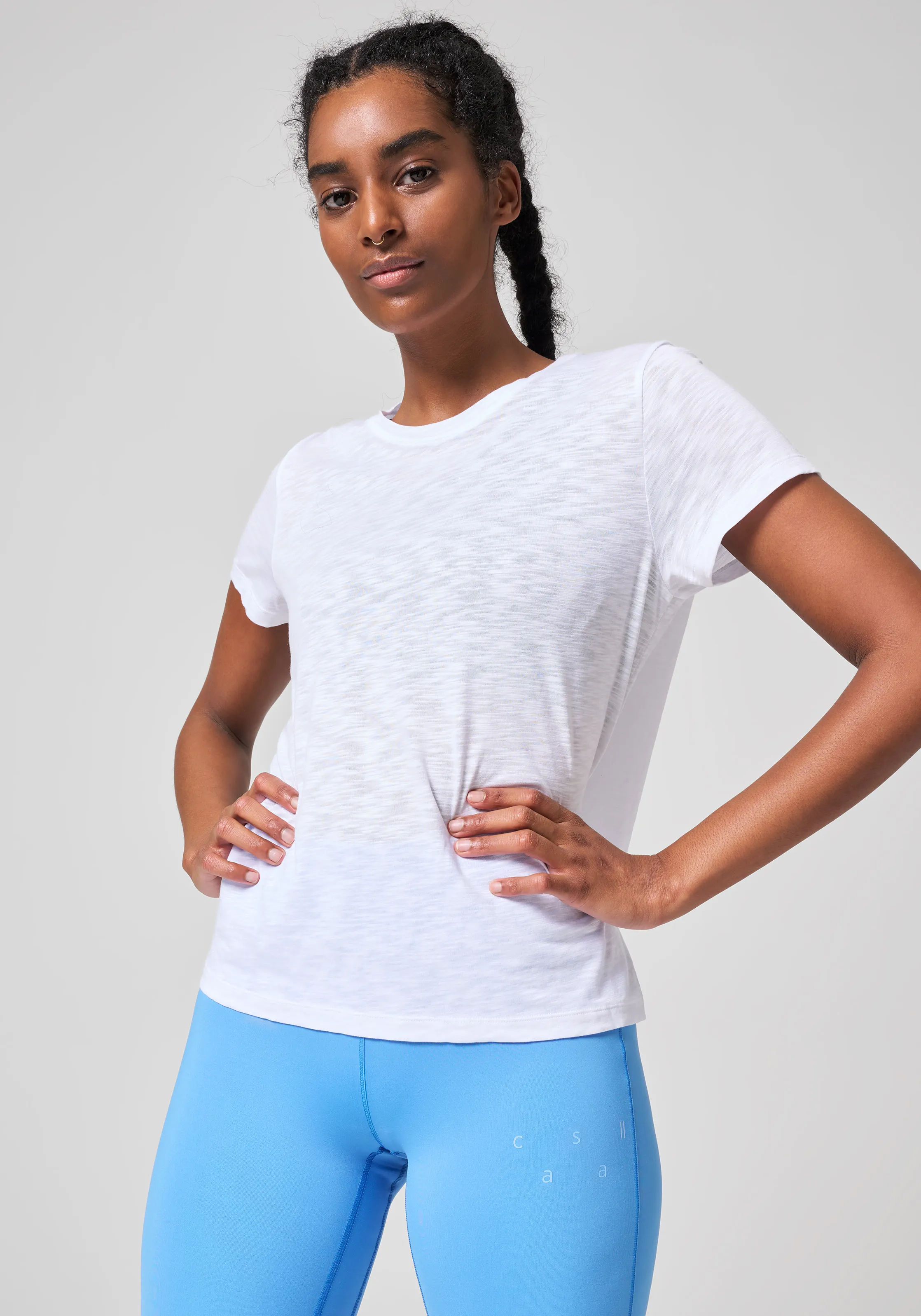 Casall Women&#x27;s Soft Texture Tee White | Buy Casall Women&#x27;s Soft Texture Tee White here | Outnorth