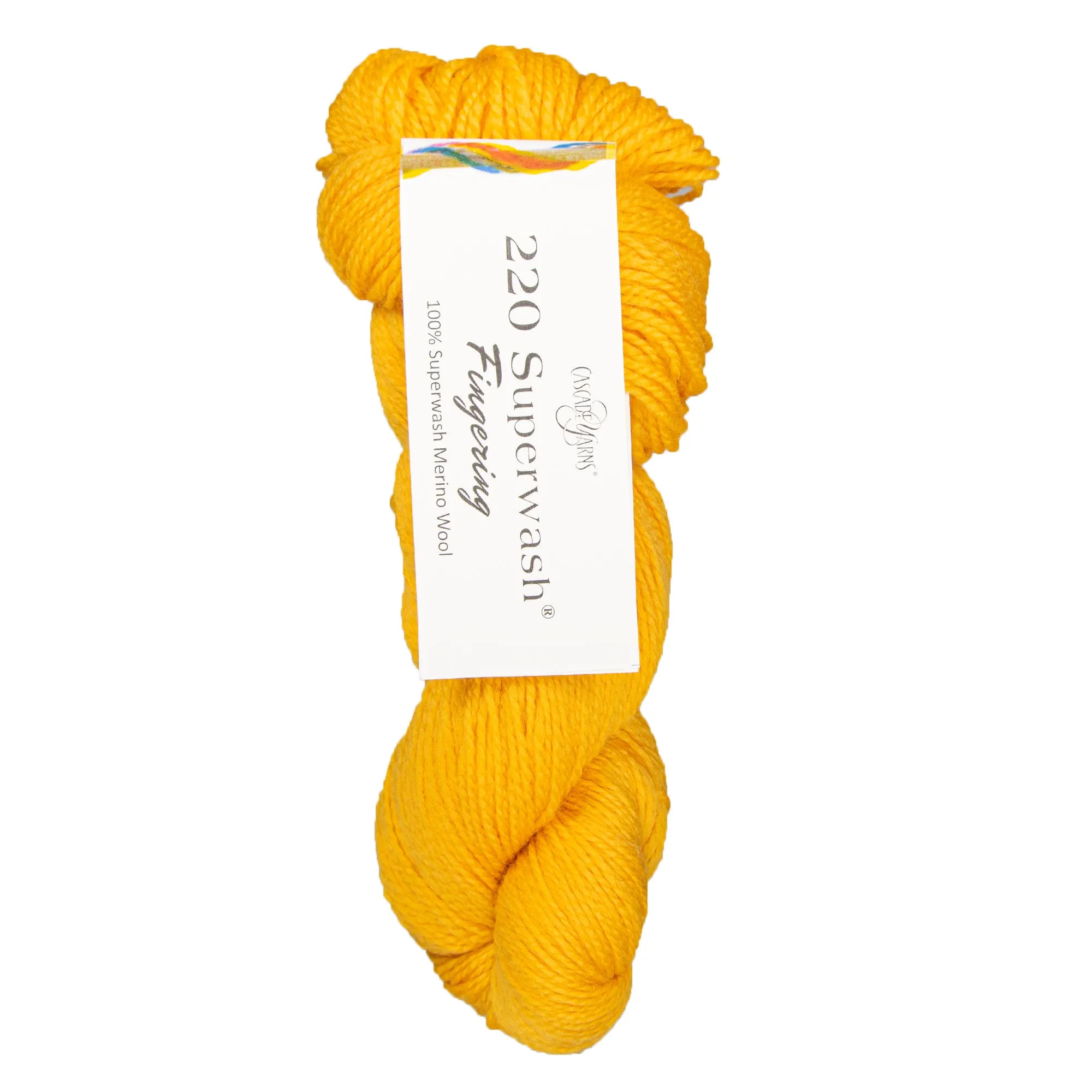 Cascade Yarns 220 Superwash Fingering Yarn - 08 Artisan Gold
