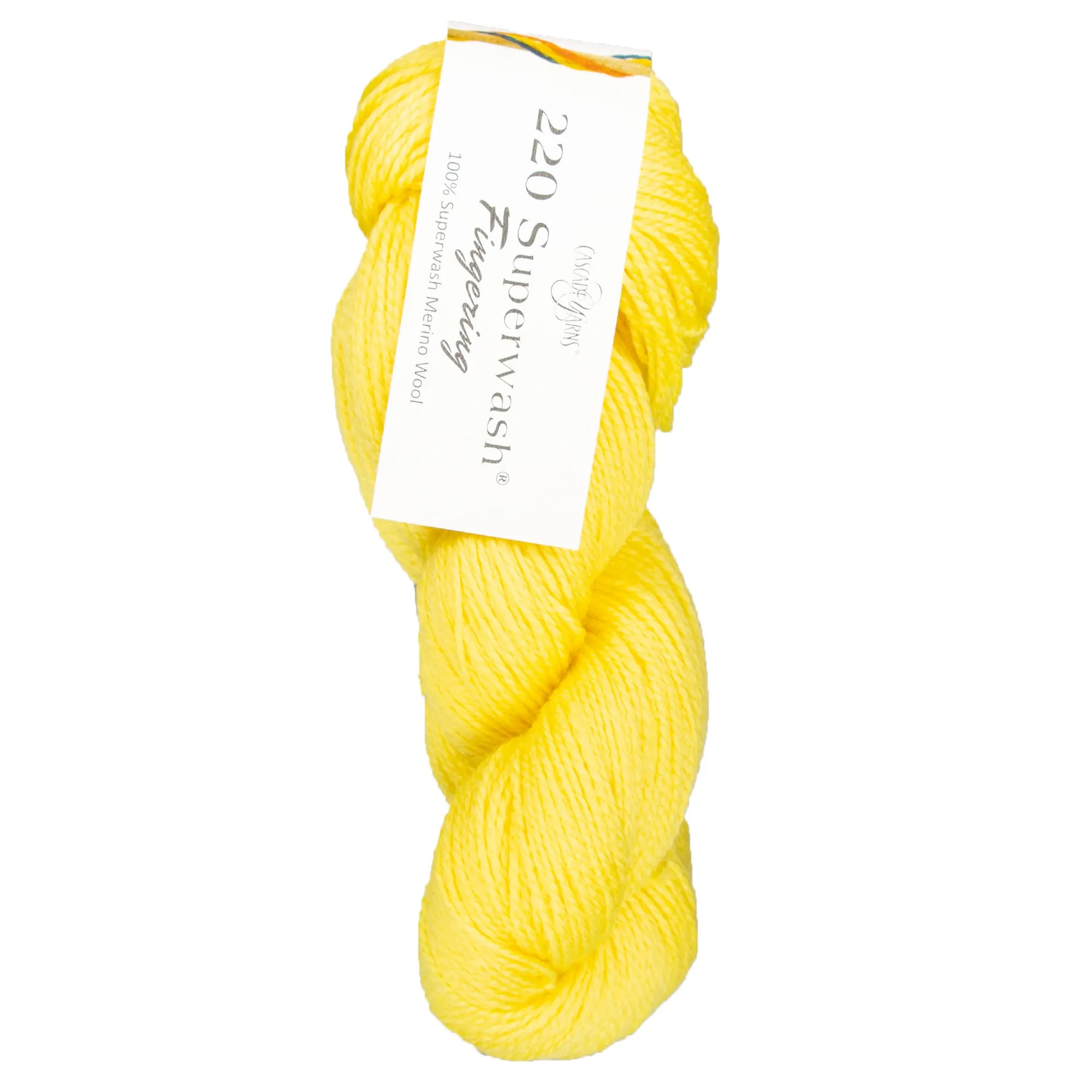 Cascade Yarns 220 Superwash Fingering Yarn - 09 Lemon