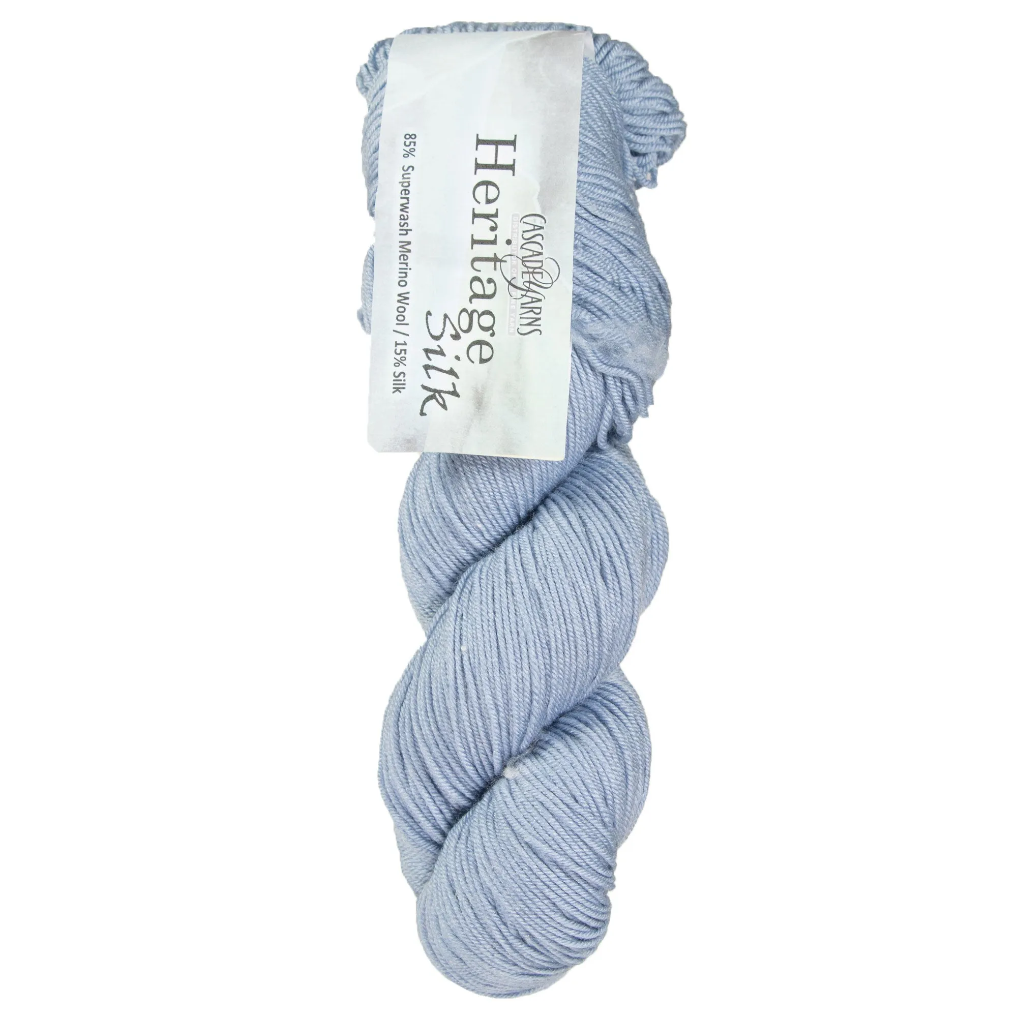 Cascade Yarns Heritage Silk Yarn - 5675 Storm Blue