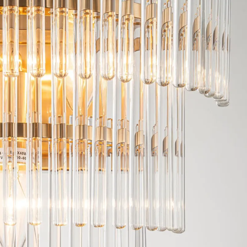 Cascading Cylinders Wall Light