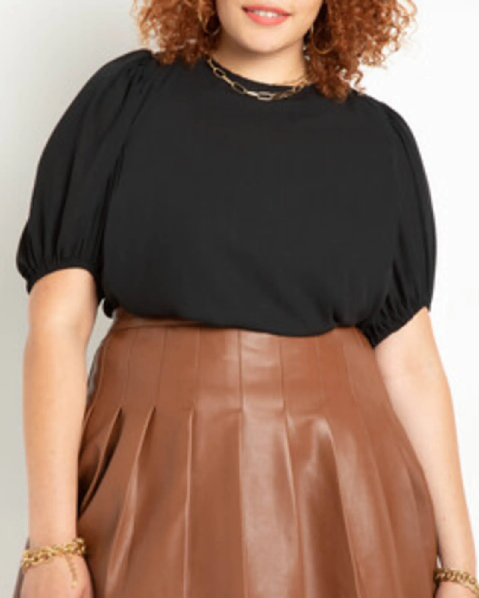 Cassadee Open Tie Back Top | Totally Black
