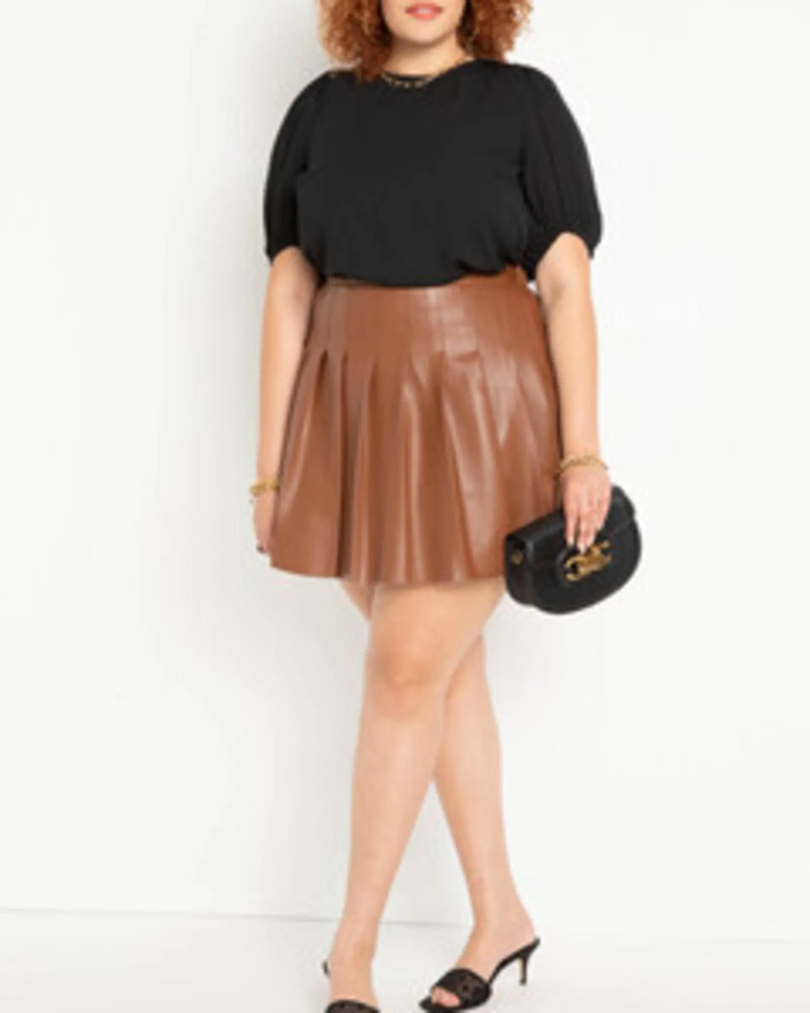 Cassadee Open Tie Back Top | Totally Black