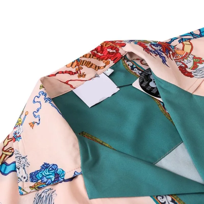 Casual Printed Hawaii Beach Shirt